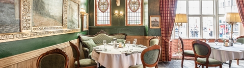 Hotel Dagmar Ribe a restaurant
